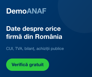 Previzualizare banner DemoANAF 300x250